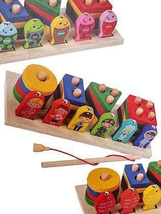 ‎تطابق رباعي مع صياد سمك 🎣🧩