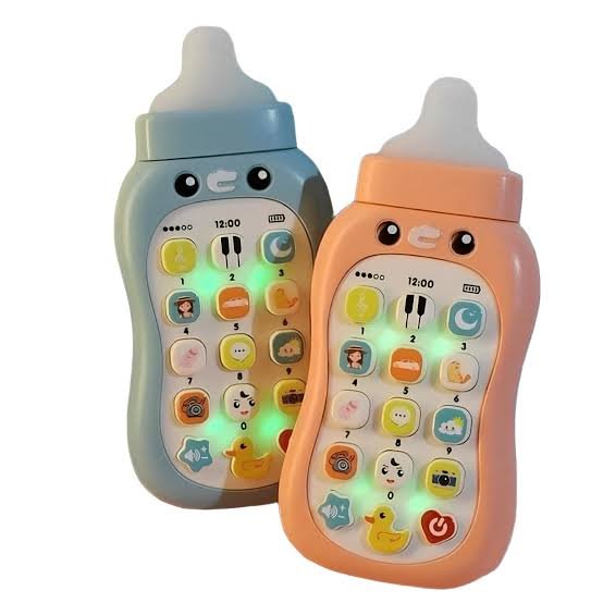 تليفون ببرونة للأطفال 🍼📞
