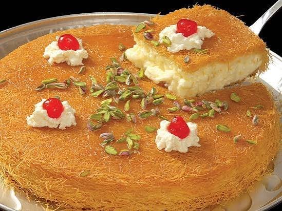 كنافة قشطة